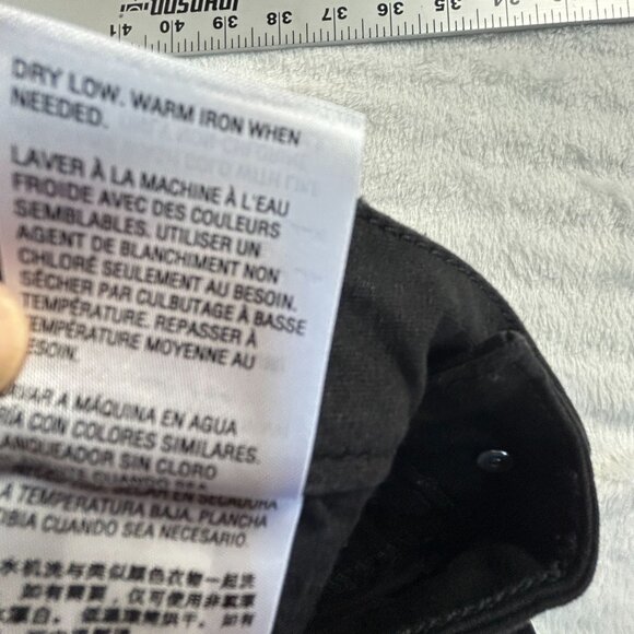 Charter Club Women Tummy Slimming Lexington Straight Leg Black Pants Size 16 New - Picture 7 of 12